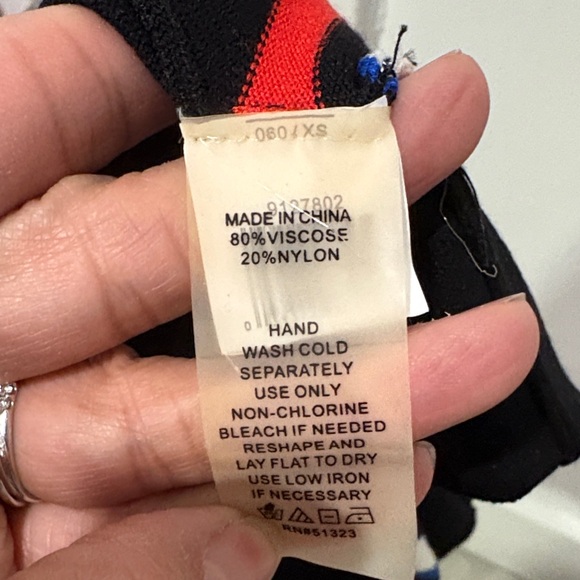 Vince Camuto Multicolor Striped Pencil Skirt - Picture 4 of 4